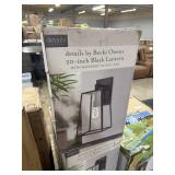 Details 20in Black lantern