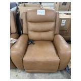 Cooper Coll leather dual power recliner
