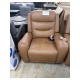 Cooper Coll leather dual power recliner