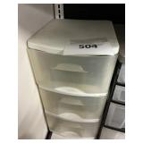 3 Drawer organizer