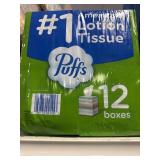 Puffs 12 boxes
