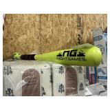 Night Games LED bat & ball set