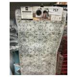 Set of 2 washable rugs