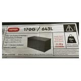 Keter 170G storage box grey