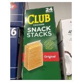 Club crackers 24 stacks