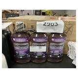 Listerine mouthwash 3-1 L
