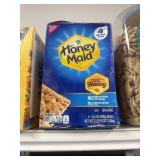 Honey Maid graham crackers 4 boxes