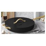 Non-stick 5.5qt ceramic jumbo cooker