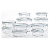 Glasslock oven food storage set 24pcs