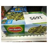 Del Monte cut green beans 8 cans