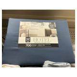 Hotel Coll King 700tc sheet set -blue