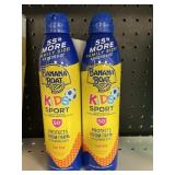 Banana Boat kids sport 50 spf 2-cans