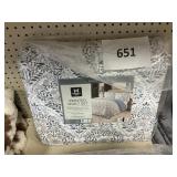 Printed quilt set 3pcs F/Q