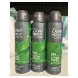 Dove men care dry spray 3-3.8 oz