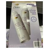 Dove whole body deo 2 pack