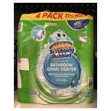 Scrubbing Bubbles bathroom grime fighter 4 cans