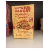 Natures bakery oatmeal crumnble 20 bars