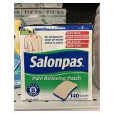 Salonpas pain relieving patch 140ct