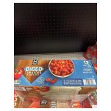 Diced tomatoes 12 cans