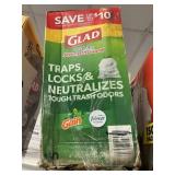 Glad Gain 160 bags- box has spills