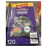 Glad gain 120 bags