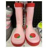 Toddler waterproof rain boots 13/1