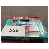 Pampers 100 diapers size 6