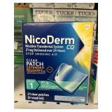 NicoDerm clear patch 21 ct