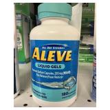 Aleve liquid gels 180 capsules