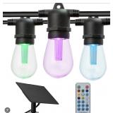 Westinghouse 36ft LED solar color string lights