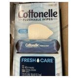 Cottonelle flushable wipes 504ct