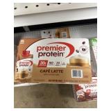Premier protein cafe latte  15 pack