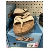 Mt Sole leather sandal size 6