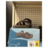 Mt Sole leather sandal size 8