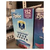 Ziploc 152 freezer gallon bags