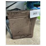 Brown memory foam bath mat