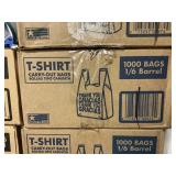 T-shirt bags 1000 ct
