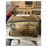Coffee filters 400 ct