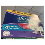 Always discreet plus 153 pads