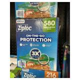 Ziploc 580 sandwich bags