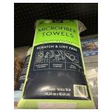 Microfiber towels 36 ct -green