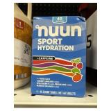 Nuun sport hydration caffeine 4-10 ct