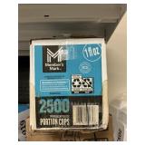 2500 Portion cups 1 fl oz