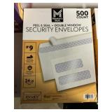 Security envelopes 500ct