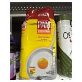 Pam cooking spray 2-12 oz
