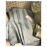 Blue stripe sheet set- unknown size