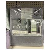 Blackout window panel pair 84inL 2 ct