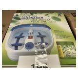 Heated foot spa massager