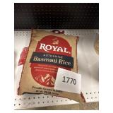 Royal basmati rice 20lb