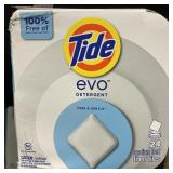 Tide evo detergant 24 tiles